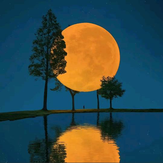 捞月亮的渔民🌙
