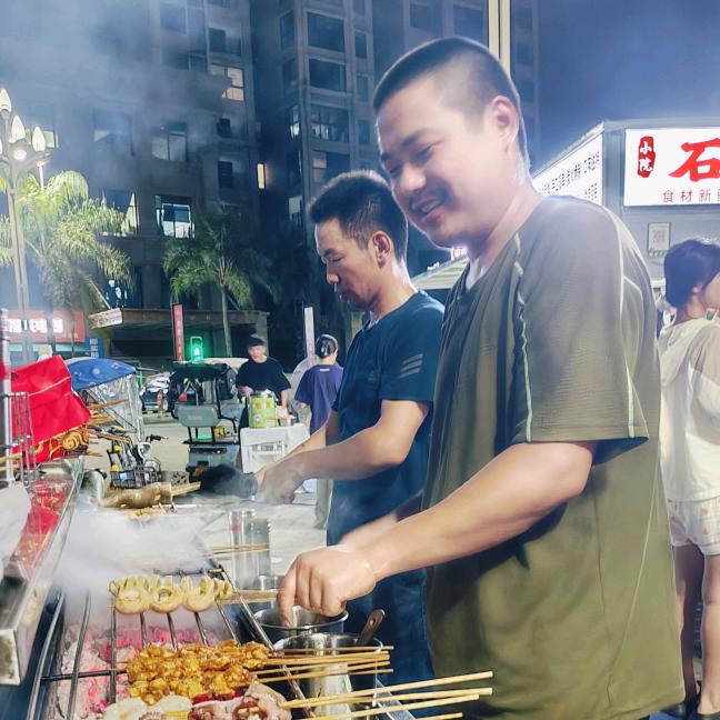 石棉碳烤