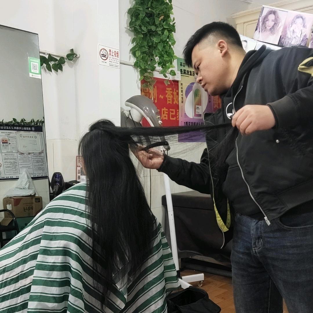 收头发（锦丝假发）