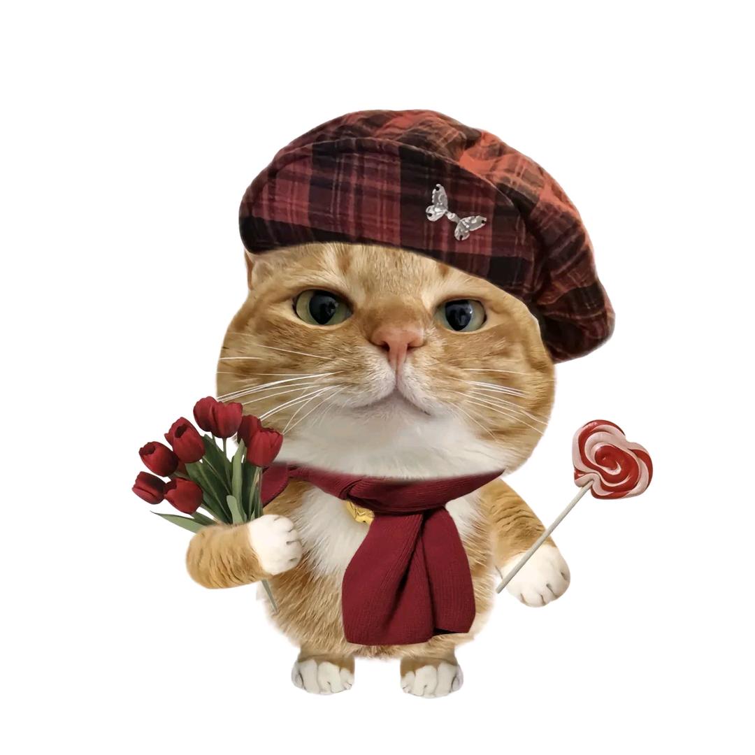 芋圆葡萄柚子猫头像