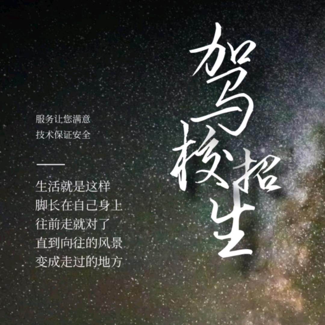 驾校招生