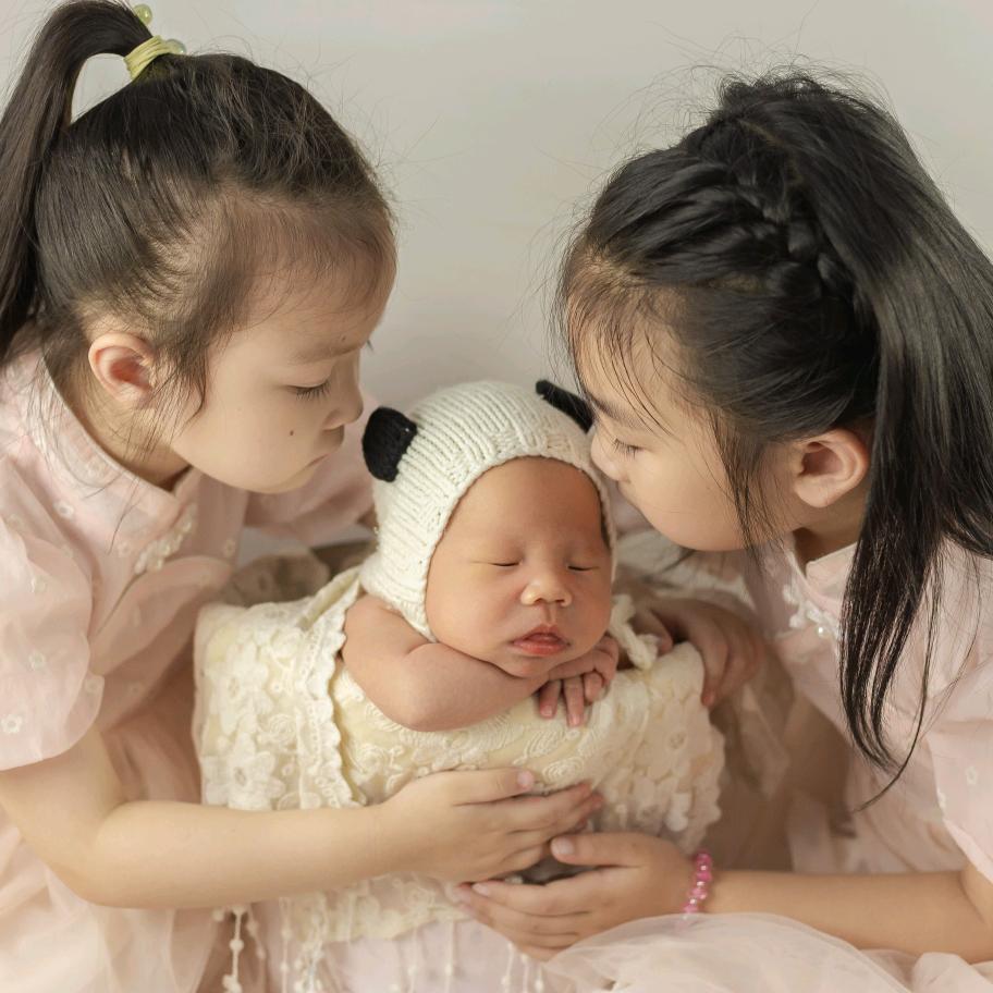 三个小宝贝的妈妈