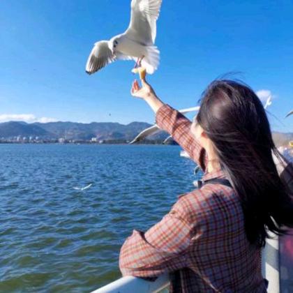 娜达莎在中俄边境