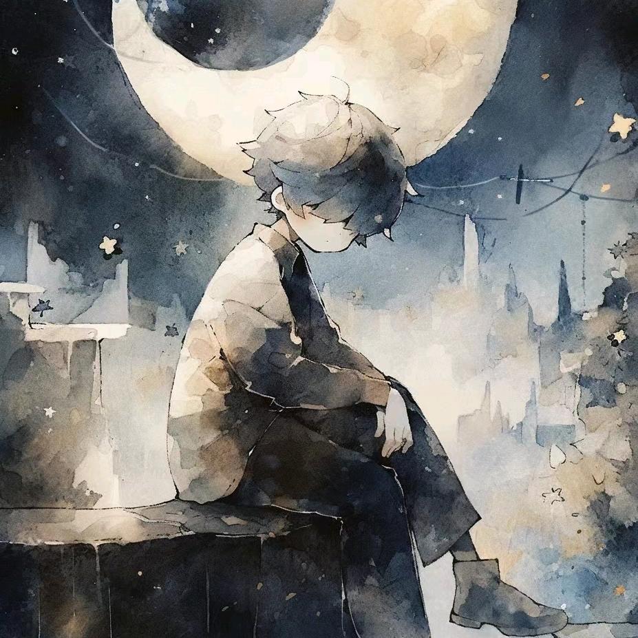 灯聚不成的画