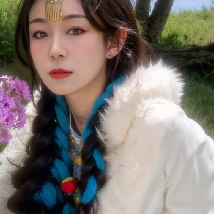 a淡然一笑