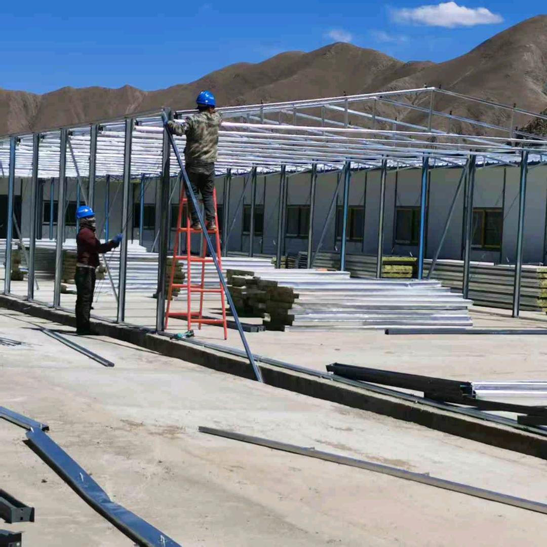 西藏彩钢钢结构工程（盈点工贸）
