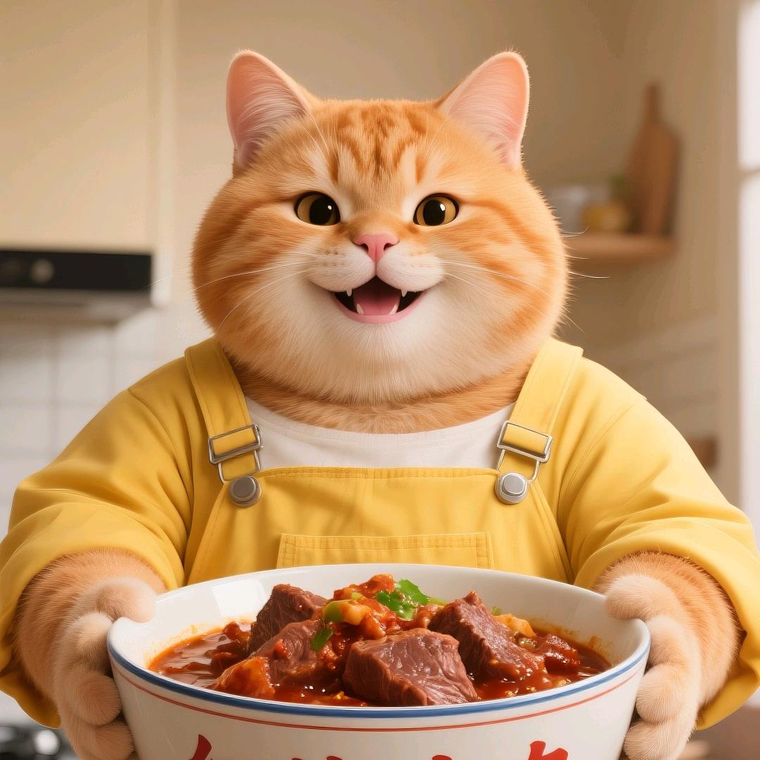 橘猫黄胖胖