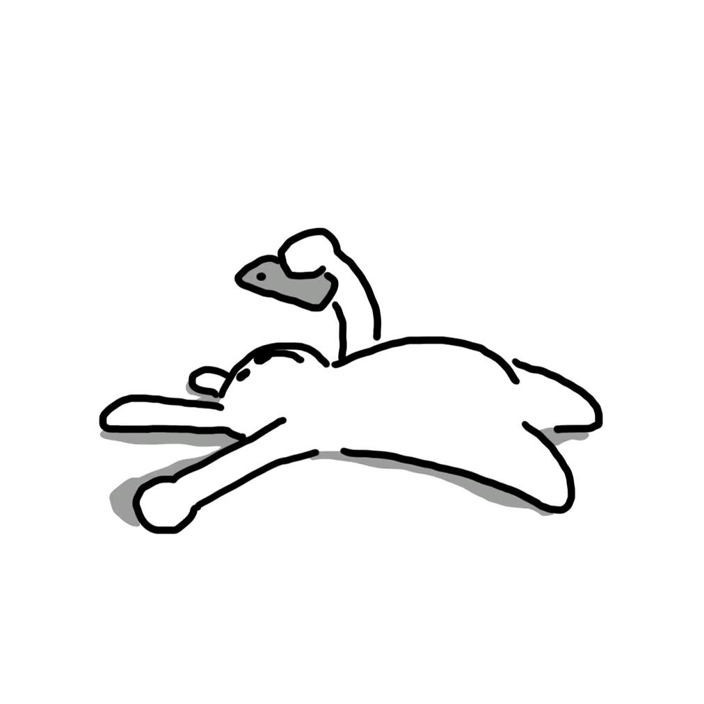 一直摸你肚子