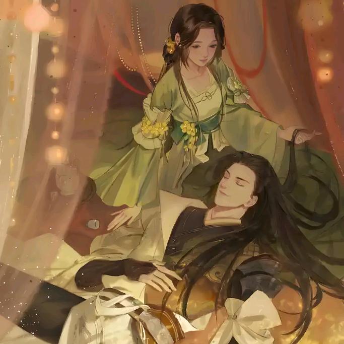 卧花间