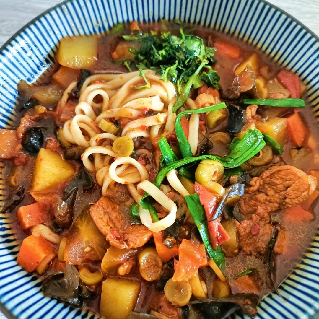 一碗臊子面做教学