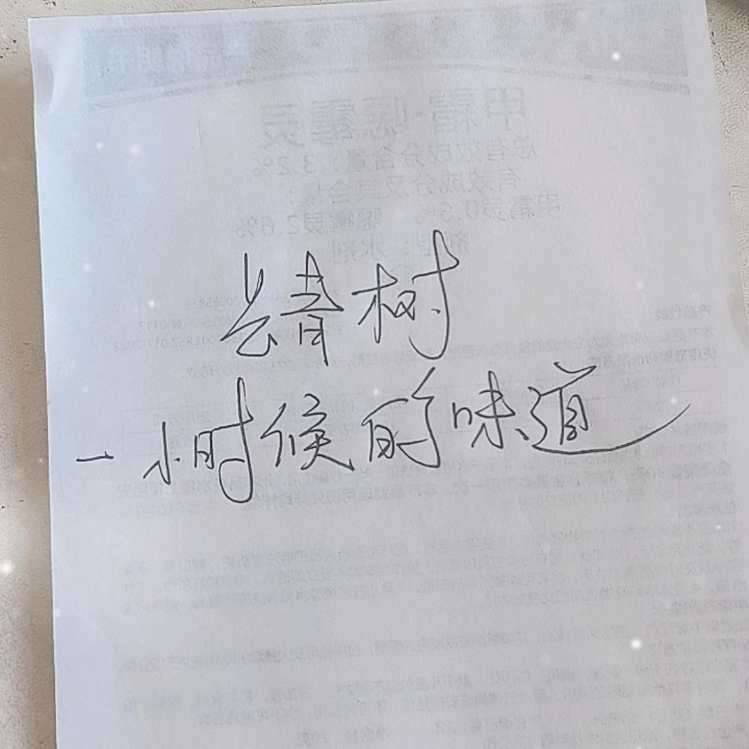 长青树
