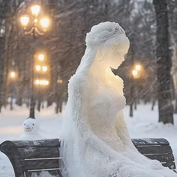 爱看短剧的小雪人头像