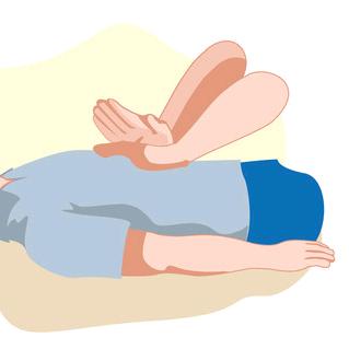 摸肚子劲肩腰腿