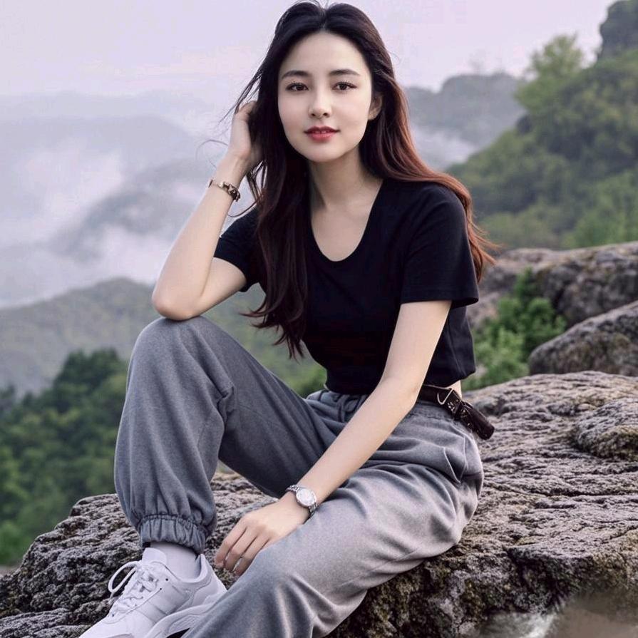 自信女孩
