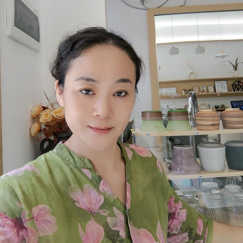 幸福老女人