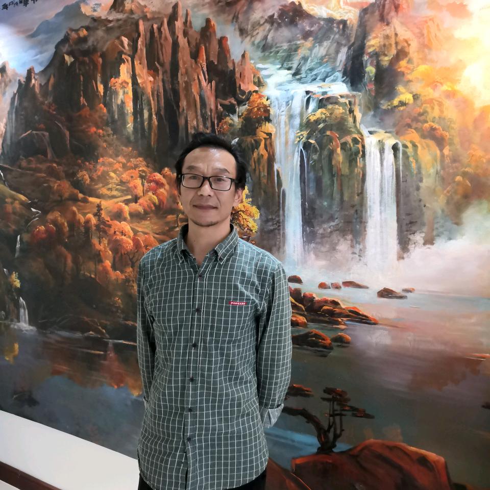 红杰油画