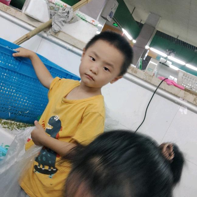 我是两个孙子的奶奶。