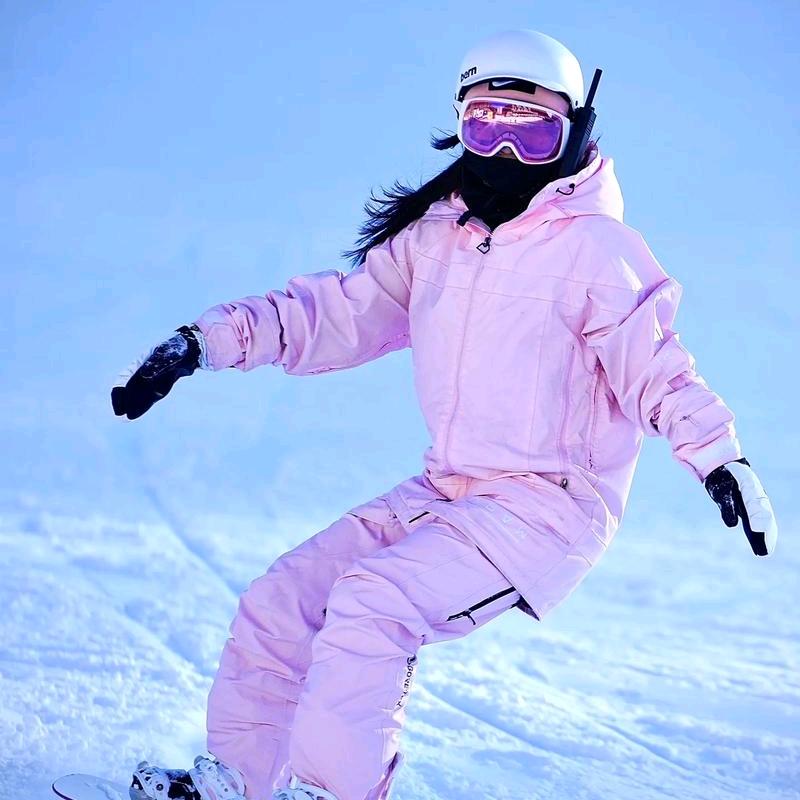 松花湖雪场 林林