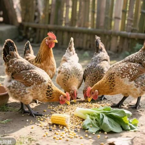 土鸡散养