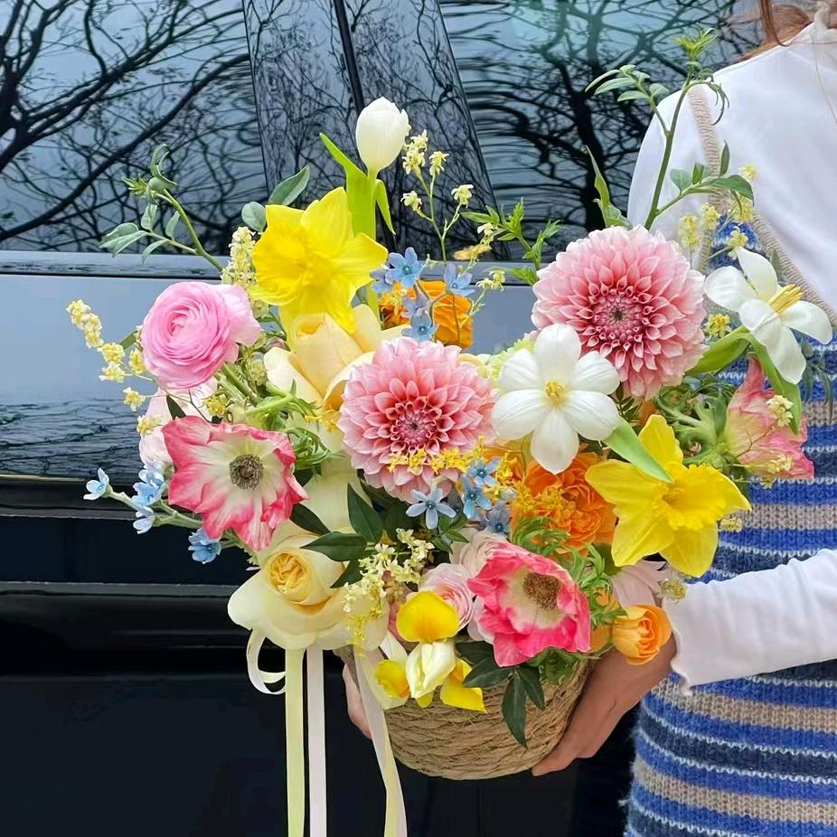 院里有花
