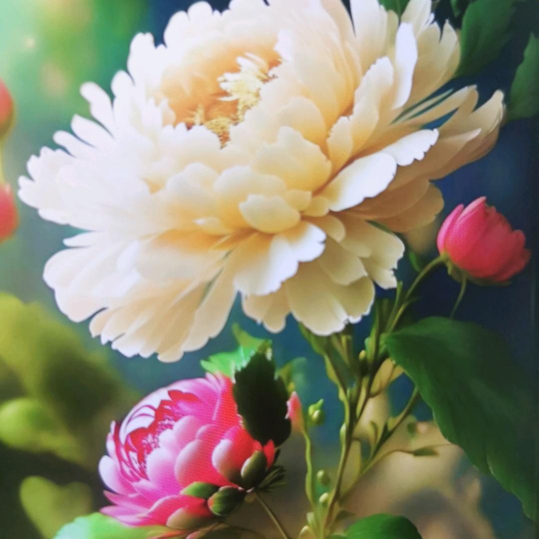 幸福的像花一样