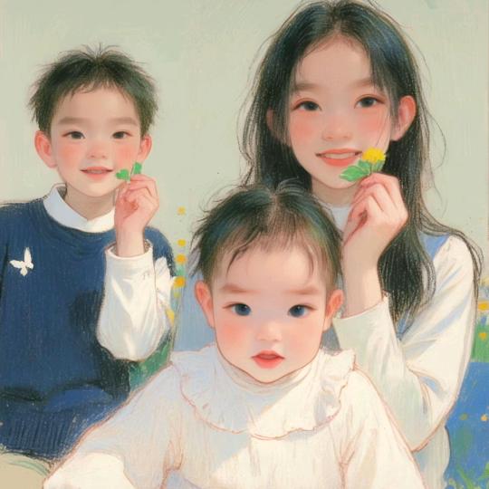 钢铁妈妈带两娃