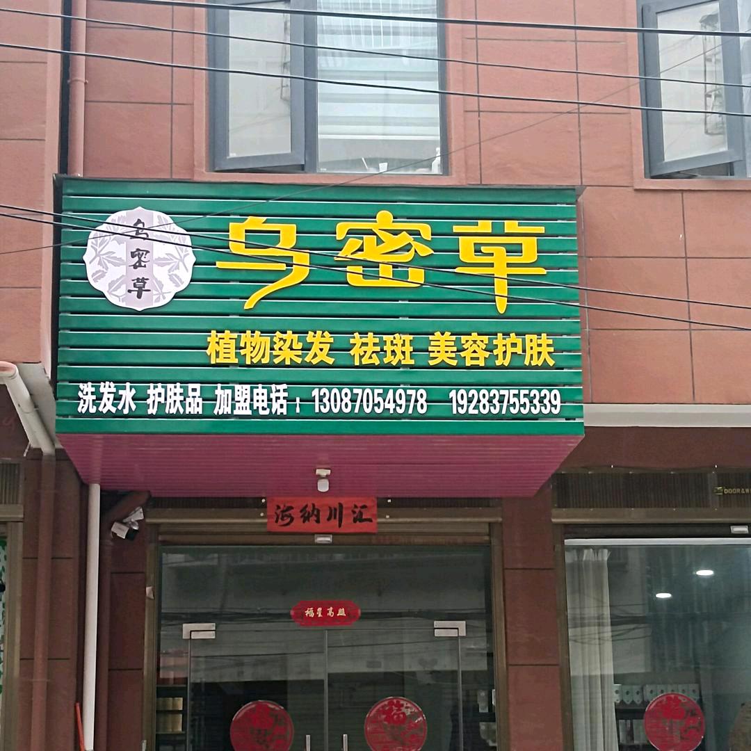 乌密草染发店