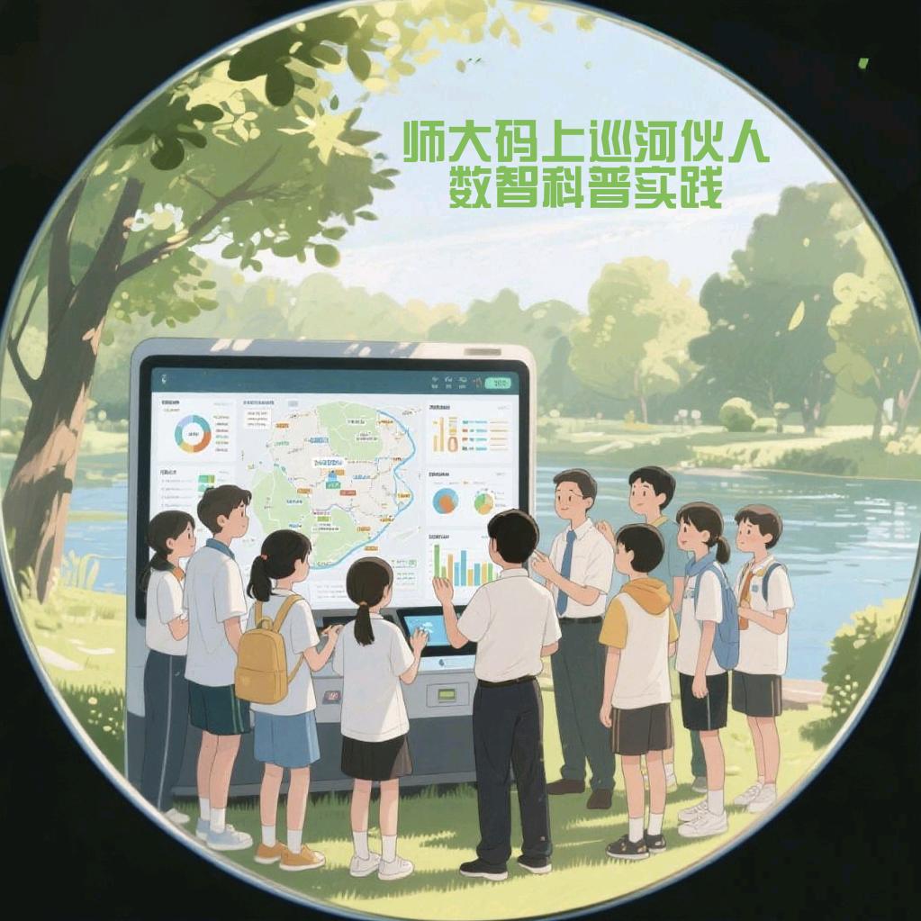 师大码上巡河伙人数智科普实践
