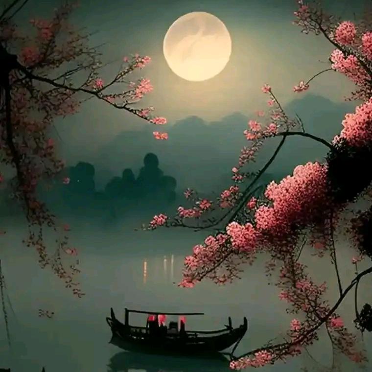 一缕自在的清月