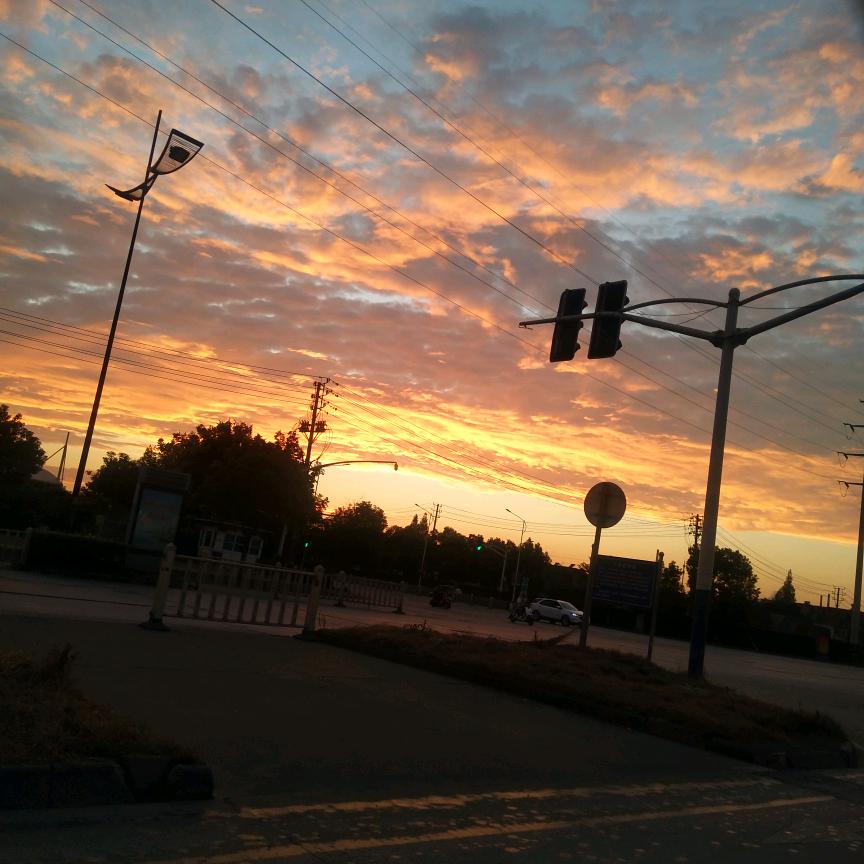 夕下朦胧