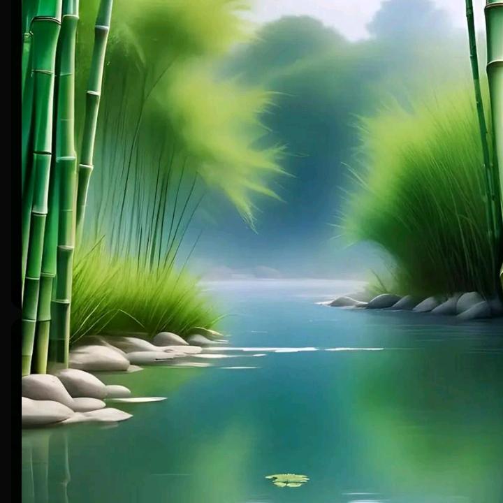 竹影清风