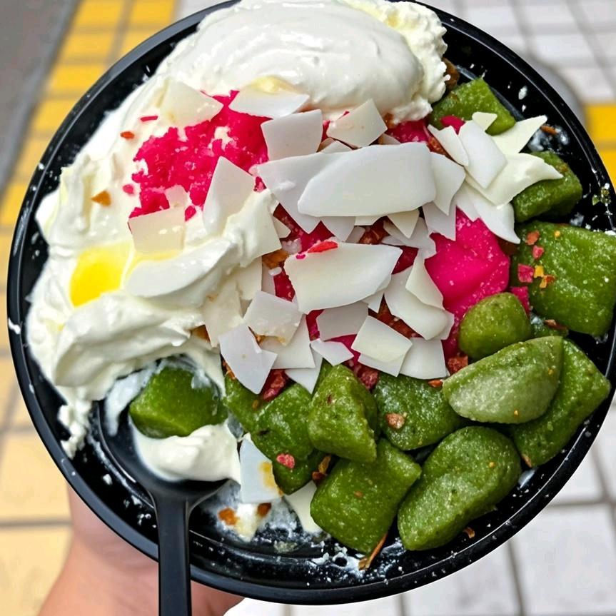 必吃榜！土山羊羊肉粉，牛奶冰。