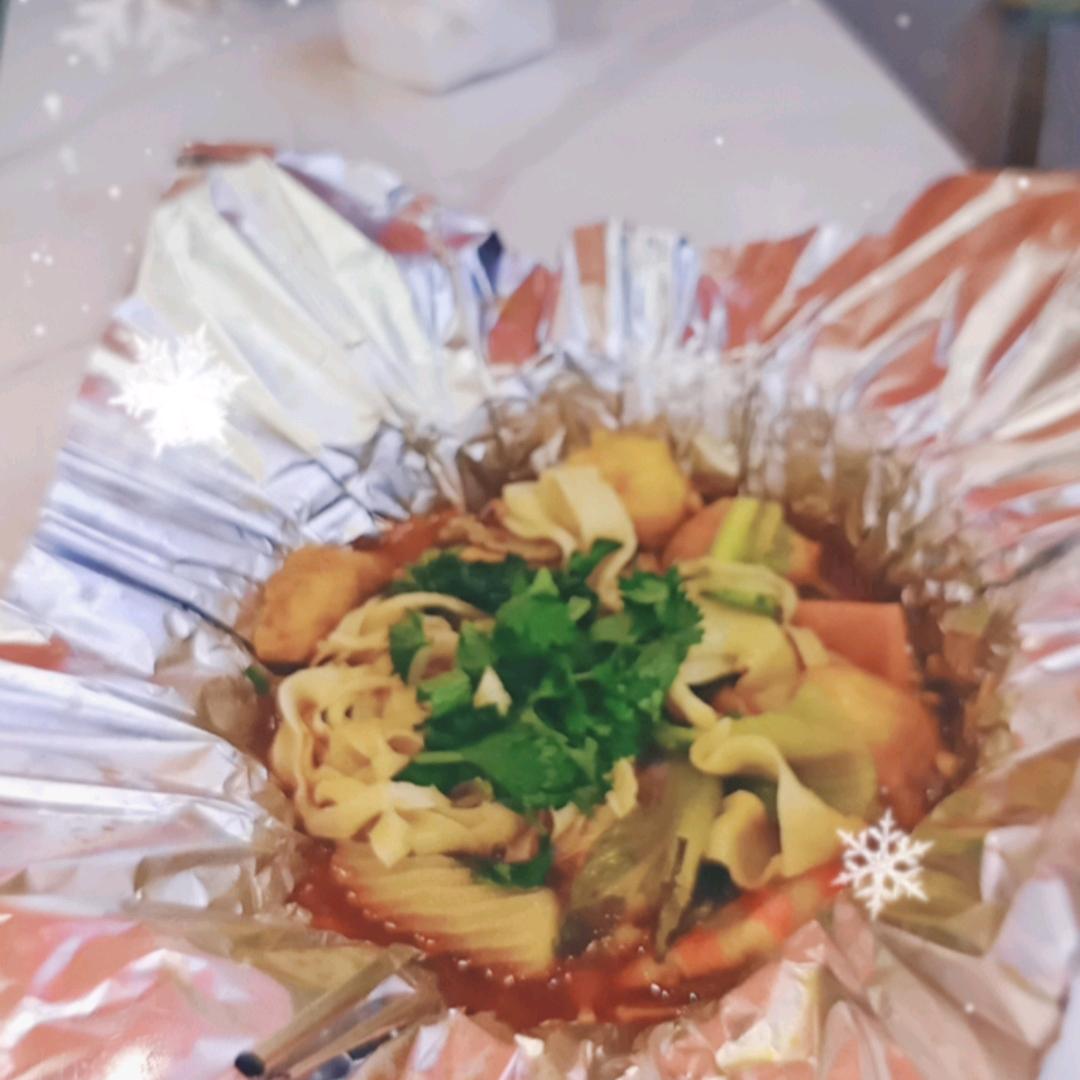 张哥瓦香鸡，锡纸花甲粉