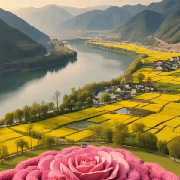 有山有水