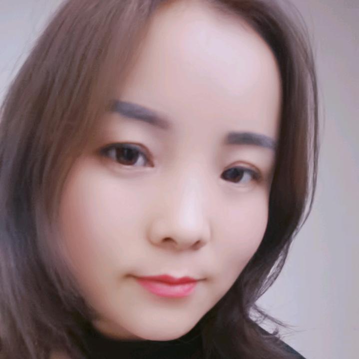蓝色心