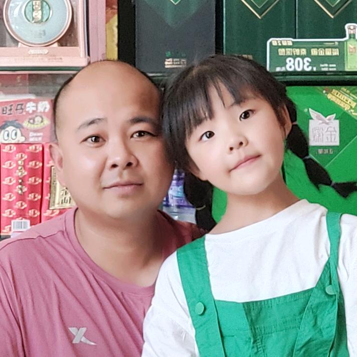 糖糖和他的爸爸！