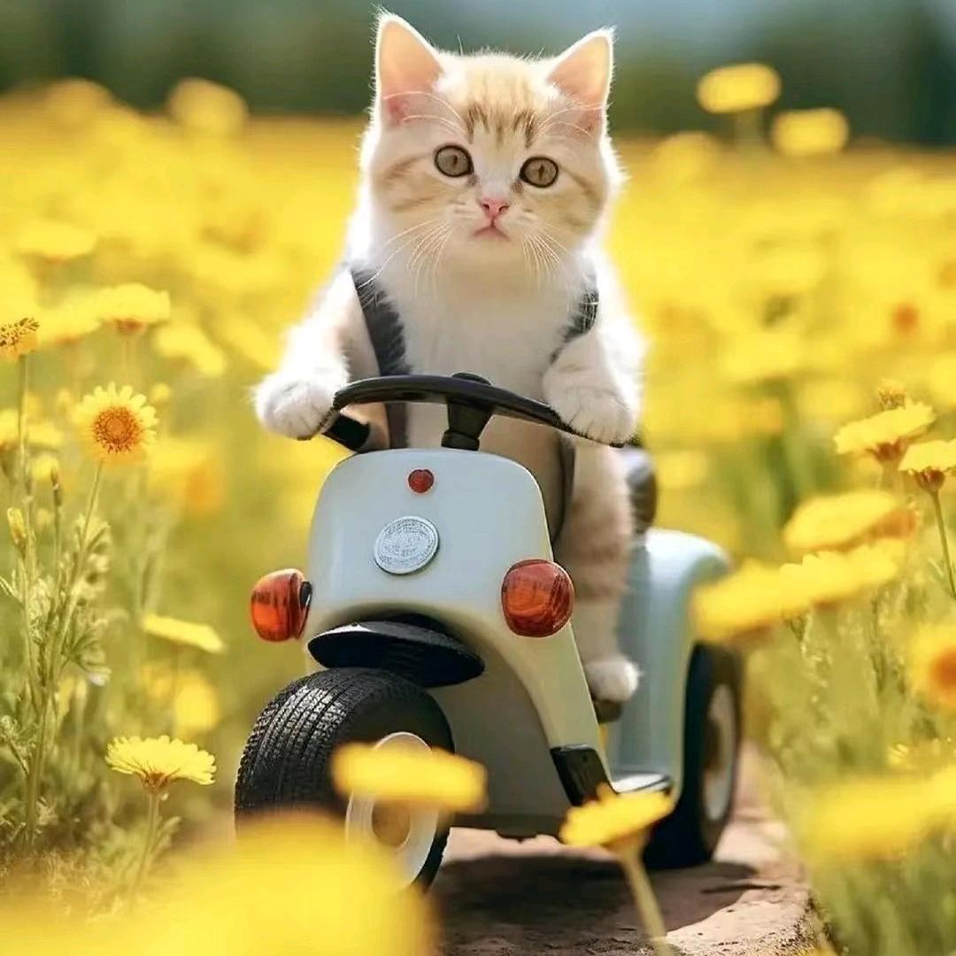 爱游乐的猫