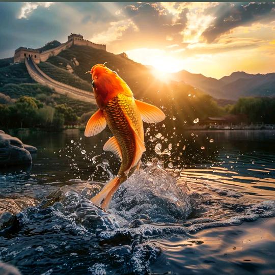 小马锦鲤观赏鱼