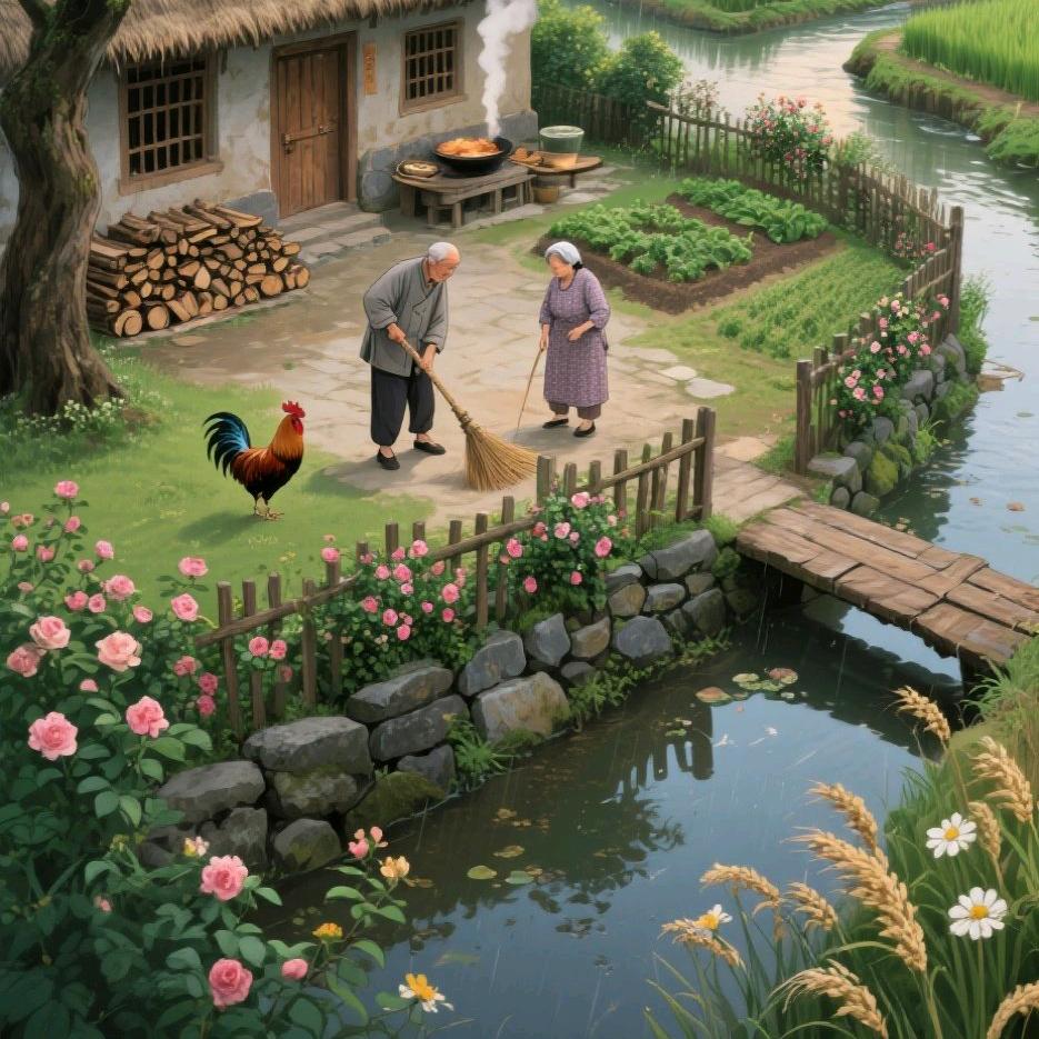 老灶煮黄昏