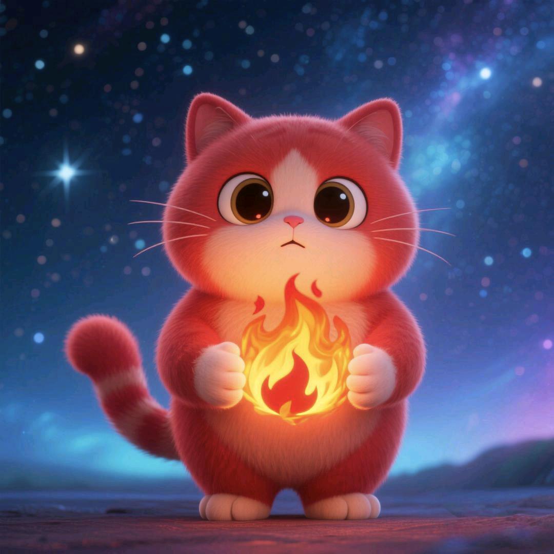 续火花猫 火花流量版（可爱小猫版）