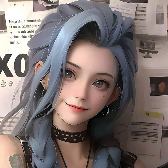 两个大头，一个人