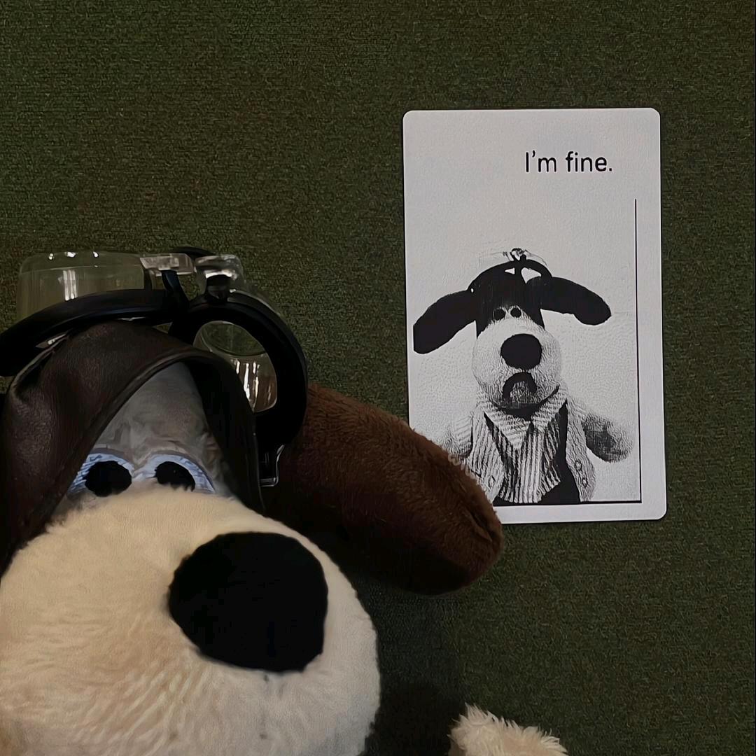 夏天的我穿着棉袄