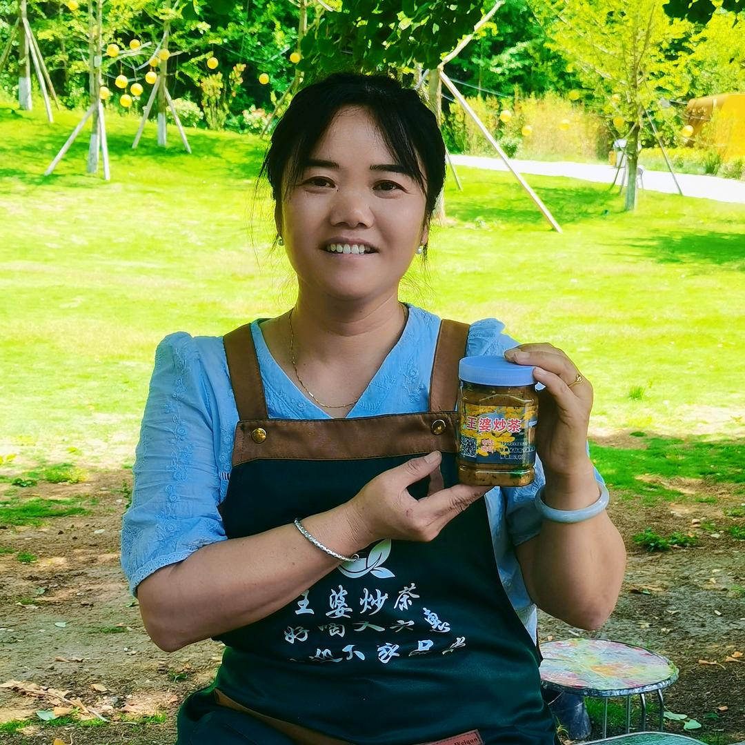 徽县田河王婆炒茶