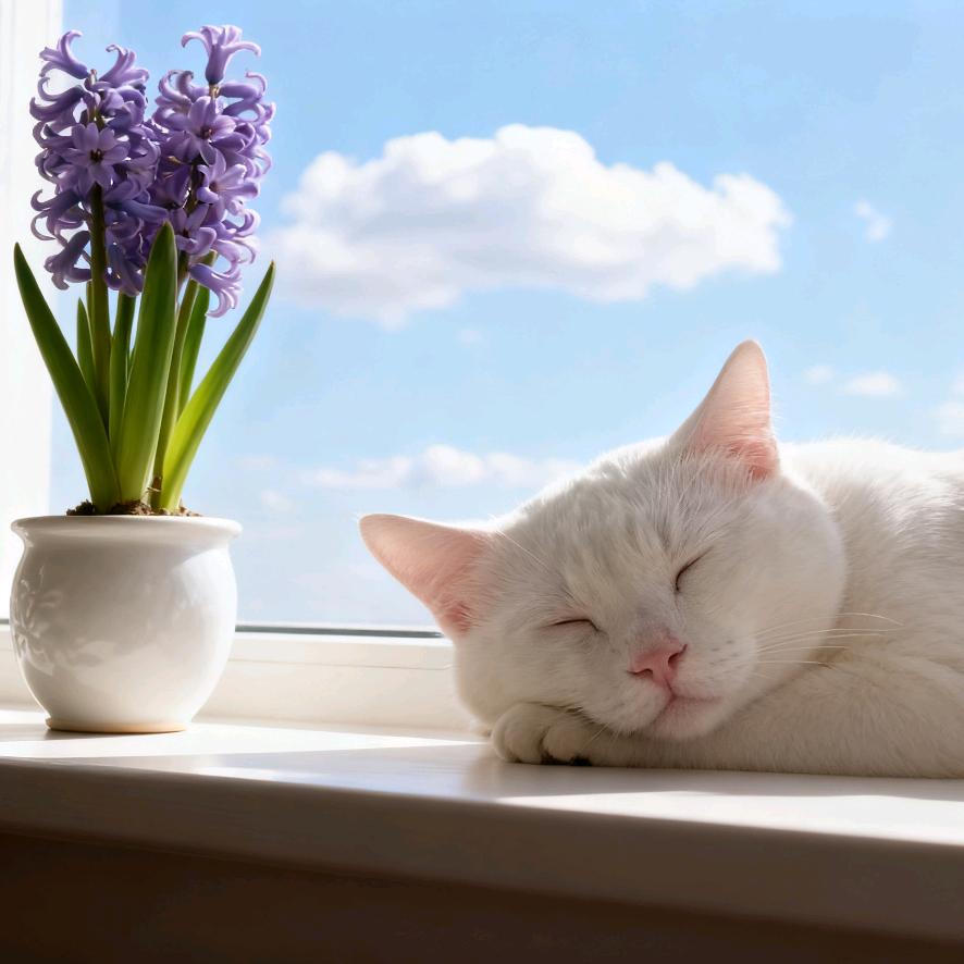 哇偶！是猫猫耶！