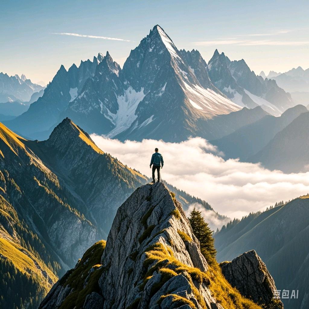 站在群山之巅
