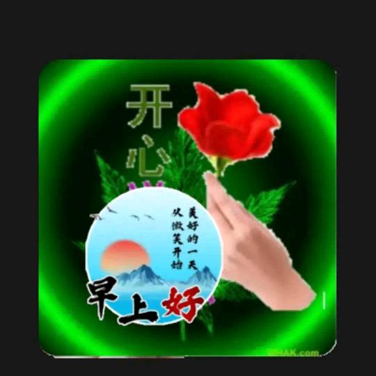 每天都开心。