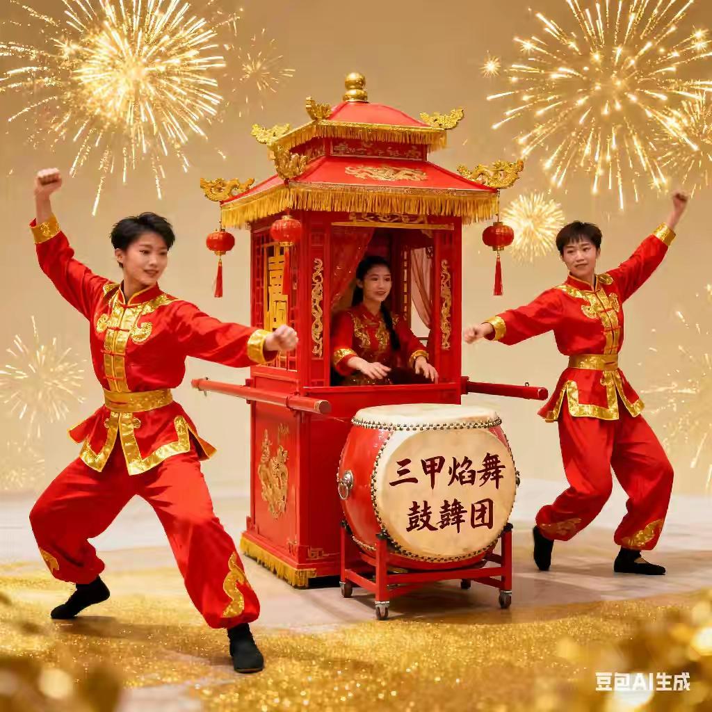 三甲焰舞鼓舞团（团队常年招人）