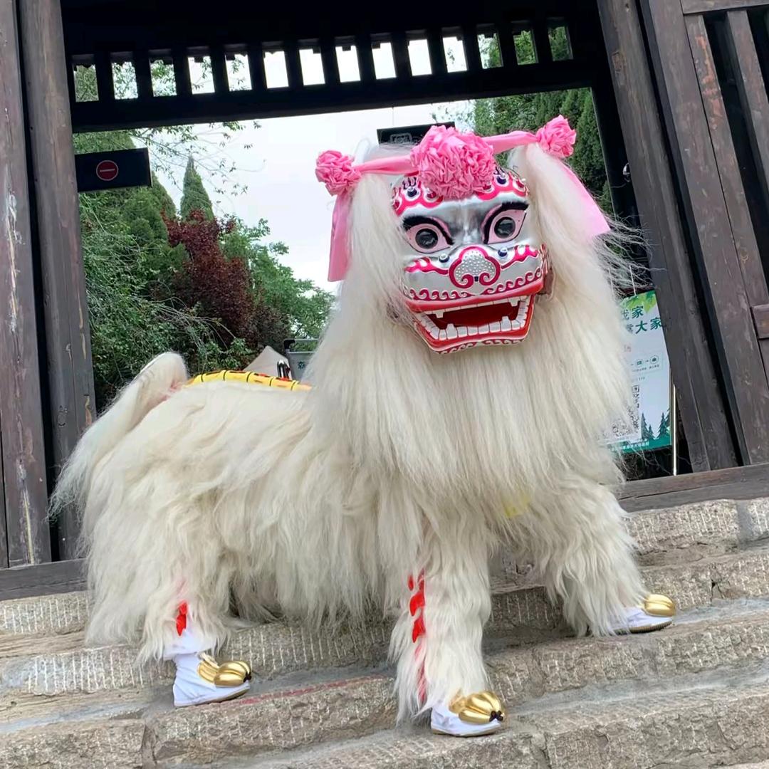 梁山小白狮舞狮演艺团（团长刺刺）