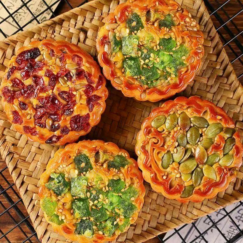 坚果老五仁月饼