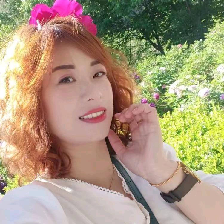 阳光下的百合